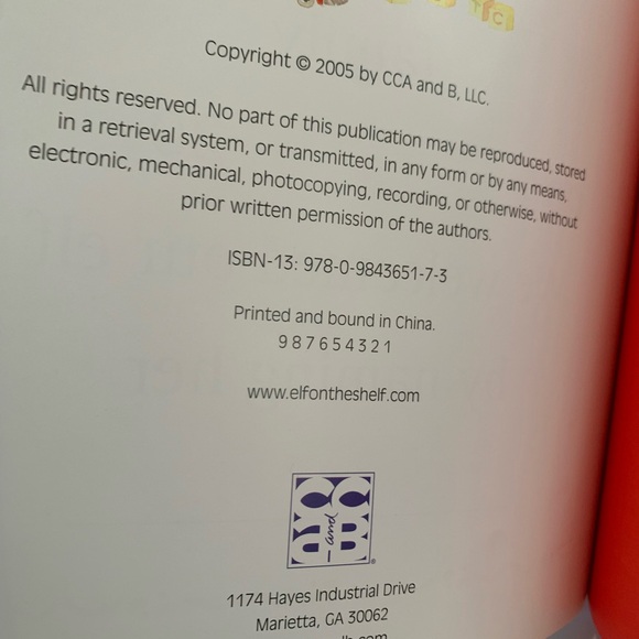 Elf on the Shelf Book 2005 First Edition Nice Condition By Aebersold & Bell - Picture 2 of 8